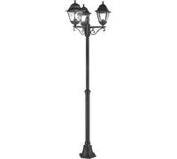 Sovil Palo telescopico 3 luci Mini Q 3xE27 max 60W nero - 133.10206