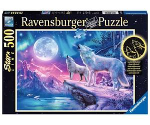 I lupi sotto le luci del Nord