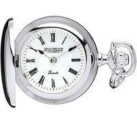 I LUV LTD Classica del pendente Argento Guarda Hunter numeri romani quarzo