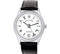 I LUV LTD Gents massonica Orologio da polso cromato con simboli massonici