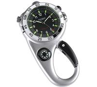 I LUV LTD Multi funzione di avventura Guarda Fine Bussola d'argento e Spring clip