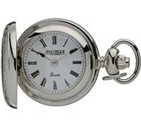 I LUV LTD Pendente della vigilanza di cromato completa Hunter Rose coperchio numeri romani quarzo