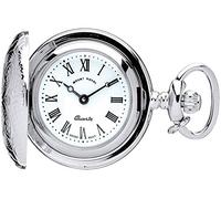 I LUV LTD Pendente della vigilanza di Ornato finitura cromata completa Hunter numeri romani quarzo