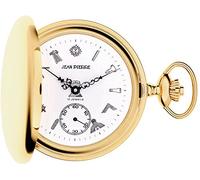 I LUV LTD Pocket massonica Guarda placcato oro Hunter completa con massoniche Icone