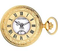 I LUV LTD Pocket massonica Guarda placcato oro ornato Mezza Hunter con massoniche Icone