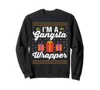I’m A Gangsta Wrapper for Christmas Felpa