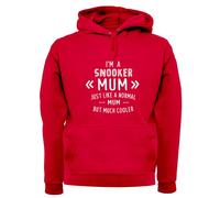 I M A Snooker Mum - Adulti Felpa con Cappuccio/Maglione - 147 Ronnie Crogiolo