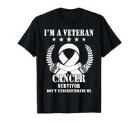 I’m A Veteran And Cancer Survivor Don’t Underestimate Me Maglietta