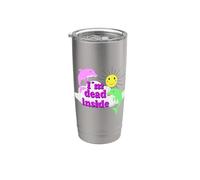 I´m dead inside divertente delfino Sarkasmo Bicchiere termico in acciaio inox doppia parete