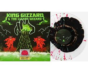 I’m In Your Mind Fuzz - Exclusive Limited Edition Black Inside Clear With Green Red Splatter Colored Vinyl LP (Only 500 Copies Pressed Worldwide)