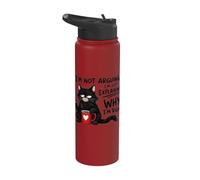 I´m Not Arguing I´m Just Explaining Why I´m Right Stainless Steel Insulated Water Bottle
