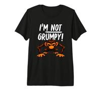 I’m Not Grumpy Funny Angry Monkey Men Women Kids Maglietta Premium