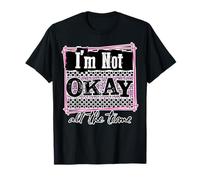 I’m Not Okay all The Time Mental Health Self Care Motivation Maglietta