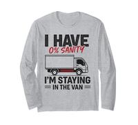 I’m Staying in The Van Funny Phasmophobia Gamer Men Women Maglia a Manica