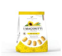 I Macoritti - Mais e Semi di Girasole - Grissinotti corti e croccanti con olio extra vergine di oliva (Mais e Semi di Girasole, 10 confezioni da 250g)
