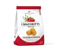 I Macoritti - Pomodoro e Origano - Grissinotti corti e croccanti con pomodoro, origano e paprika uno snack veloce e leggero (Pomodoro e Origano, 10 confezioni da 250g)