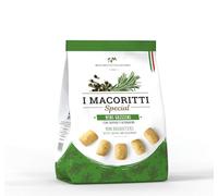 I Macoritti - Rosmarino e Capperi - Grissinotti corti e croccanti con olio extravergine di oliva uno snack veloce e leggero (Rosmarino e Capperi, 10 confezioni da 250g)