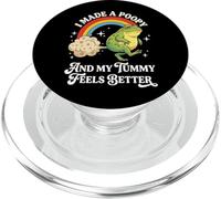 I Made A Poopy And My Tummy Feels Better Divertente Meme PopSockets PopGrip per MagSafe