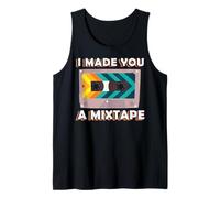 I Made You A Mixtape Retro Cassette Music Anni '80 e '90 Canotta