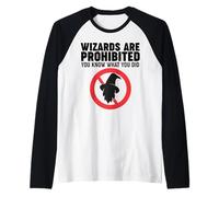 I maghi sono proibiti Maglia con Maniche Raglan