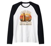 I Make Beer Disappear What's Your Superpower Birra Uomo Maglia con Maniche Raglan