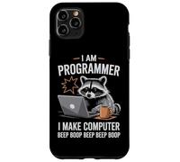 I Make Computer Beep Boop Funny Programmer Custodia per iPhone 11 Pro Max