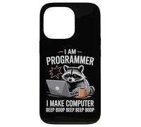 I Make Computer Beep Boop Funny Programmer Custodia per iPhone 13 Pro