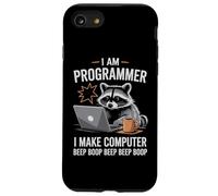 I Make Computer Beep Boop Funny Programmer Custodia per iPhone SE (2020) / 7/8