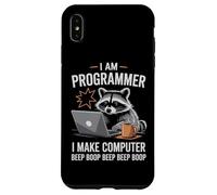 I Make Computer Beep Boop Funny Programmer Custodia per iPhone XS Max