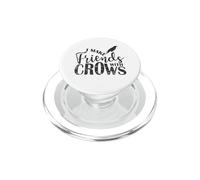 I make Friends with Crows Corvo Raven Bird PopSockets PopGrip per MagSafe