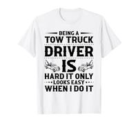 I Make it Easy Funny - Camionista da Uomo e Donna Maglietta