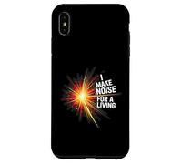 I Make Noise For A Living Musician DJ Sound Crew Custodia per iPhone XS Max