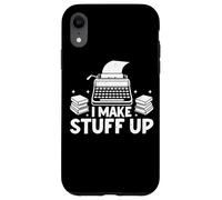 I Make Stuff Up Macchina Da Scrivere Scrittore Umorismo Custodia per iPhone XR
