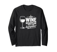 I Make Wine sparire Qual è Il Tuo superpotere? Maglia a Manica
