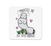 I Manatee Sono Solo Sirene Muscolose Magneti Da Frigo - Divertente