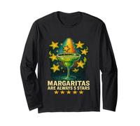 I Margarita Divertenti Sono Sempre 5 Stelle Cinco de Mayo Maglia a Manica