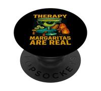 I margarita terapeutici sono reali - Divertenti vibrazioni tropicali sulla spiaggia PopSockets PopGrip Adesivo