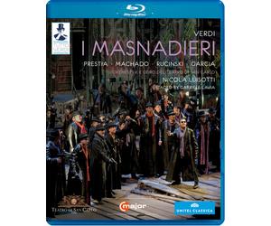 I Masnadieri: Teatro Di San Carlo (Luisotti) (Blu-ray) Verdi Prestia Machado