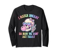 I Match Energy So How We Gon Act Today Carino Scheletro Gotico Maglia a Manica