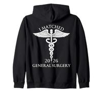 I Matched General Surgery 2026 Resident Residency Felpa con Cappuccio