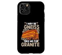 I May Be Gneiss Geologo Divertente Geologia Rock Scienza Terra Custodia per iPhone 11 Pro