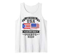 I May Live in The USA Puerto Rico Story Canotta