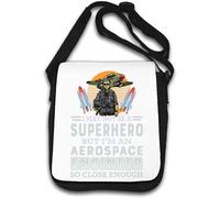 I May Not Be A Superhero But I'm An Aerospace Engineer So Close Enough Borsa a tracolla bianca