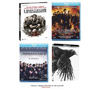 I mercenari - Collezione Completa 4 Film (4 Blu-ray + blu-ray 4K Uhd)