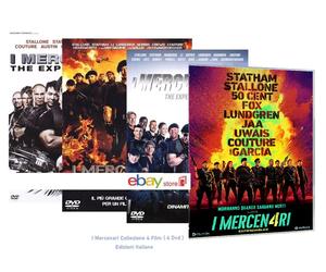 I mercenari - Collezione Completa 4 Film (4 Dvd)