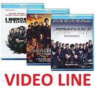 I Mercenari Trilogia 1-2-3 ( 3 Blu Ray) Edizione Italiana