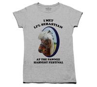 I Met Lil Sebastiant Camicia Donne Serie Televisiva Parks & Ricreazione TV Andy