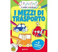 I mezzi di trasporto. I puntini da unire e colorare