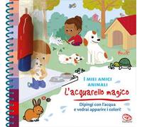 I miei amici animali. L'acquarello magico. Ediz. a colori. Ediz. a spirale. Con gadget