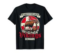 I miei antenati erano vichinghi Danimarca Danes Viking Mitologia Maglietta